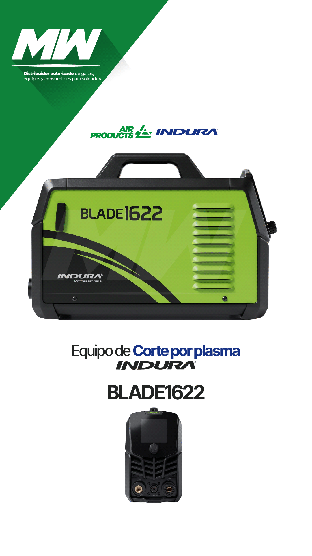 Equipo de Corte por Plasma Blade 1622