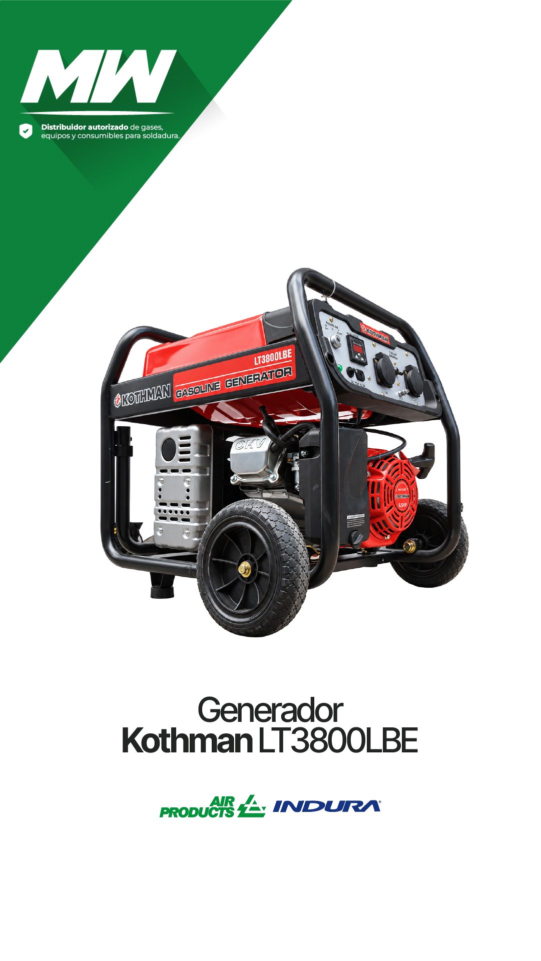 Generador Kothman LT3800LBE