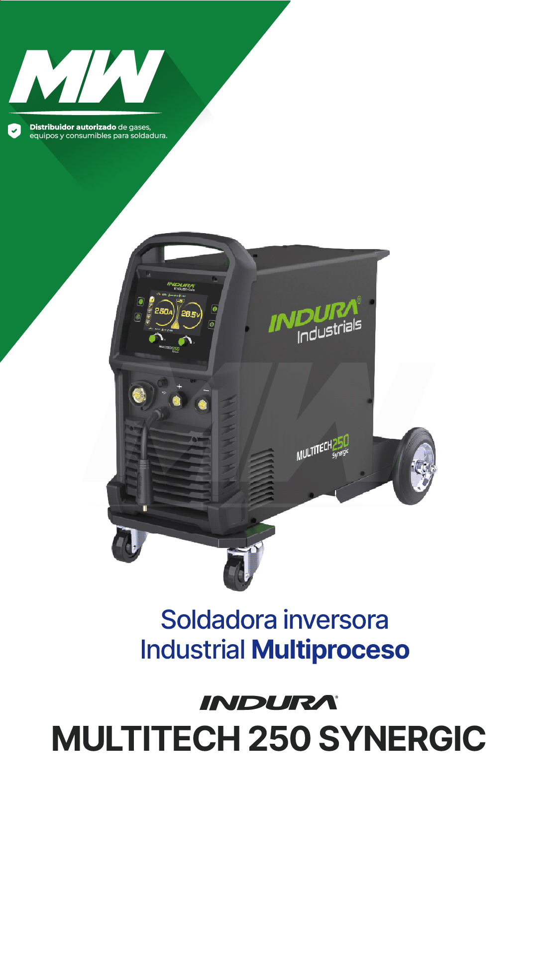 Soldadora Multitech 250 SYNERGIC